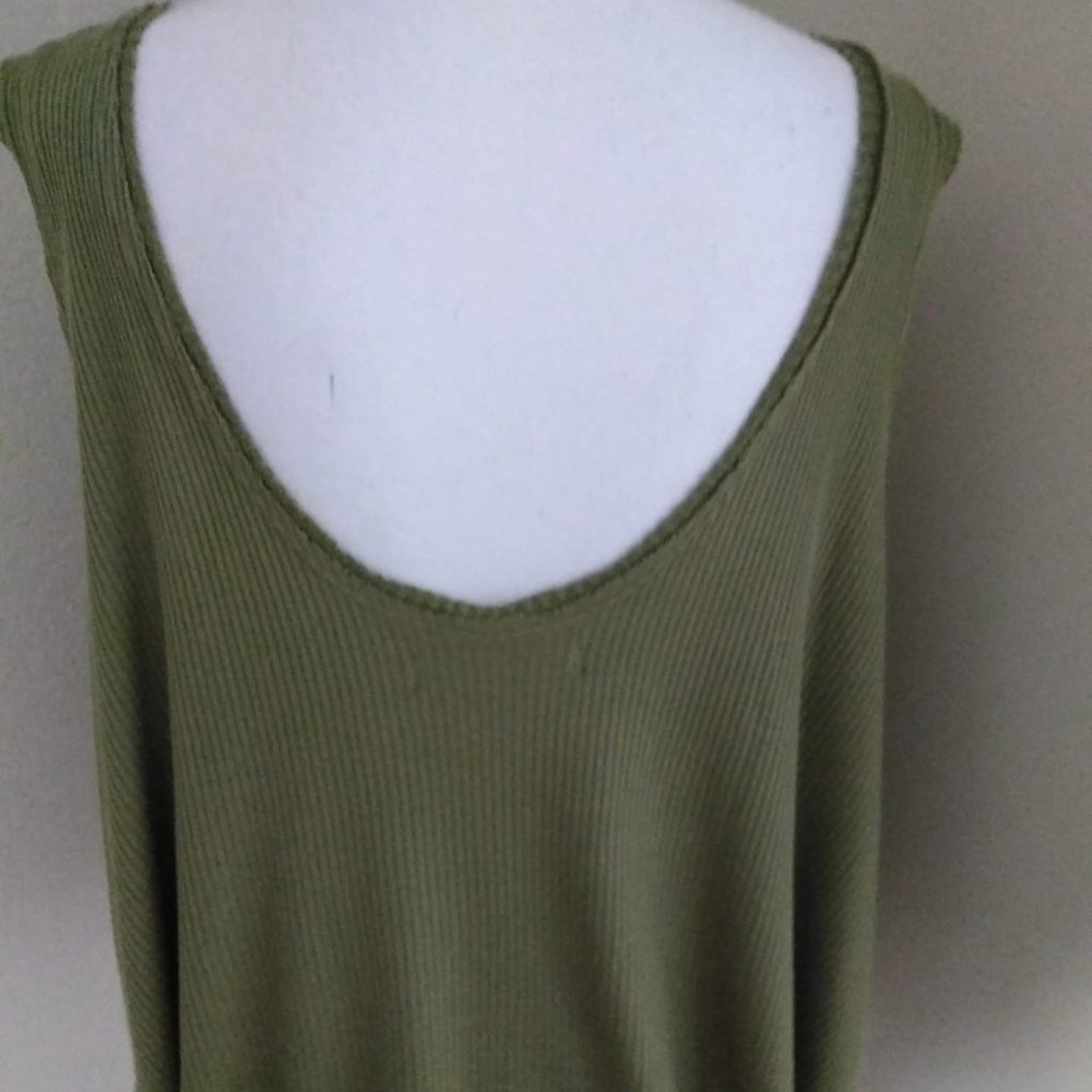 Free People Ribbed Boxy Tank Top - Picture 9 of 14